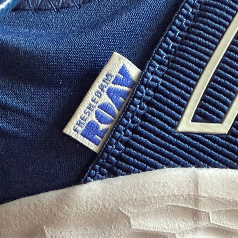 New Balance Kids Blue Camo Sneakers - Picture 6 of 6